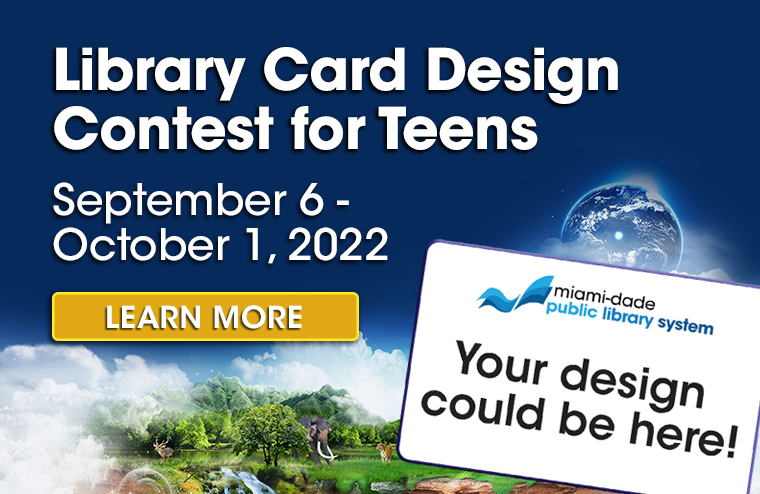 Library Card Design Contest for Teens