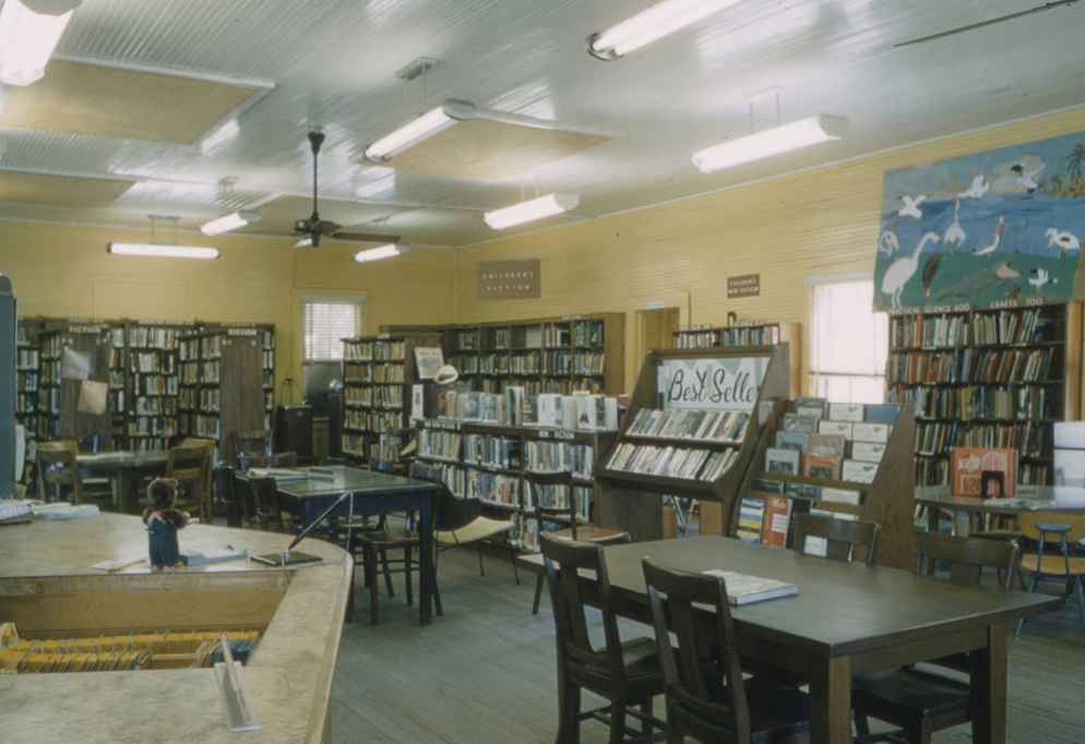 Old Lemon City Library Interior