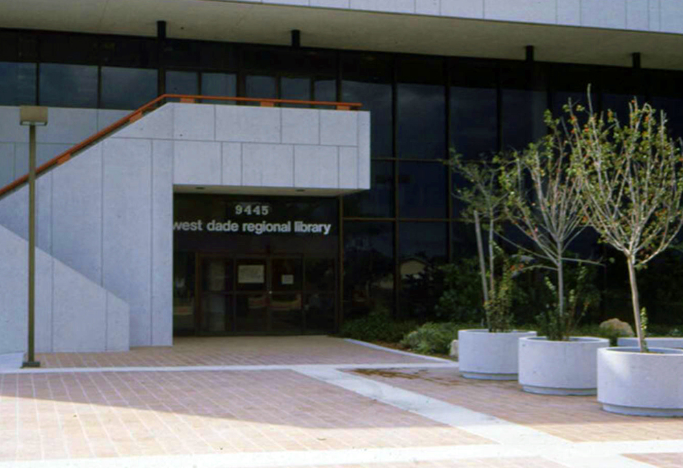 Westchester Regional Library Entrance